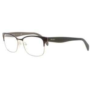 PRADA Maroon & Gold PR 65RV 53 x 16 Lightweight Women’s Designer Eye Glasses